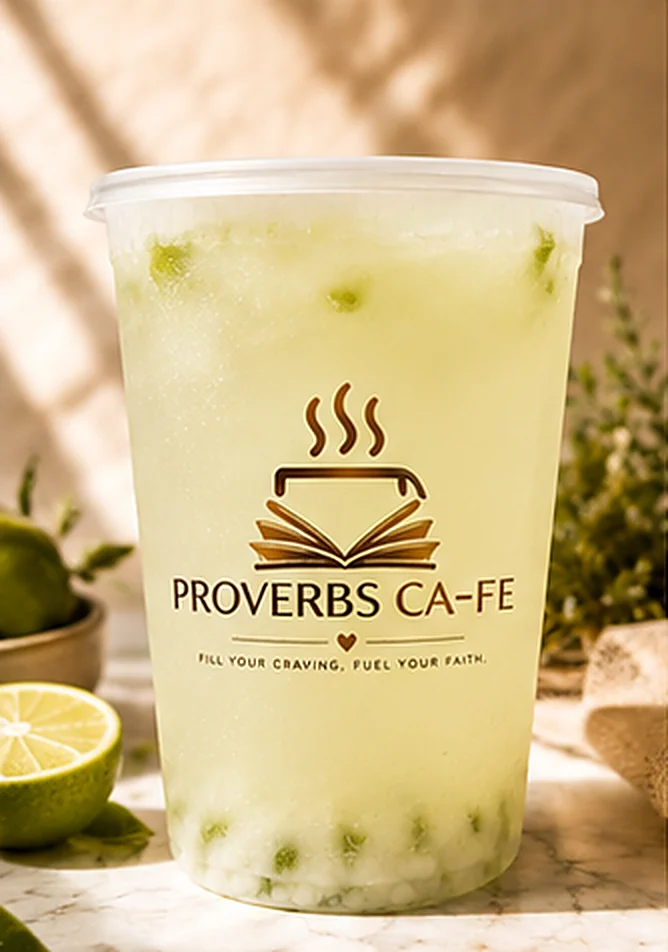 Brazilian Lemonade in a 34 oz bucket